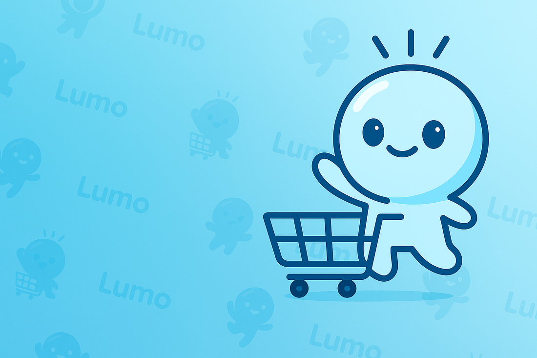 🛒 Meet Lumo — The Heart of BubleCartKids