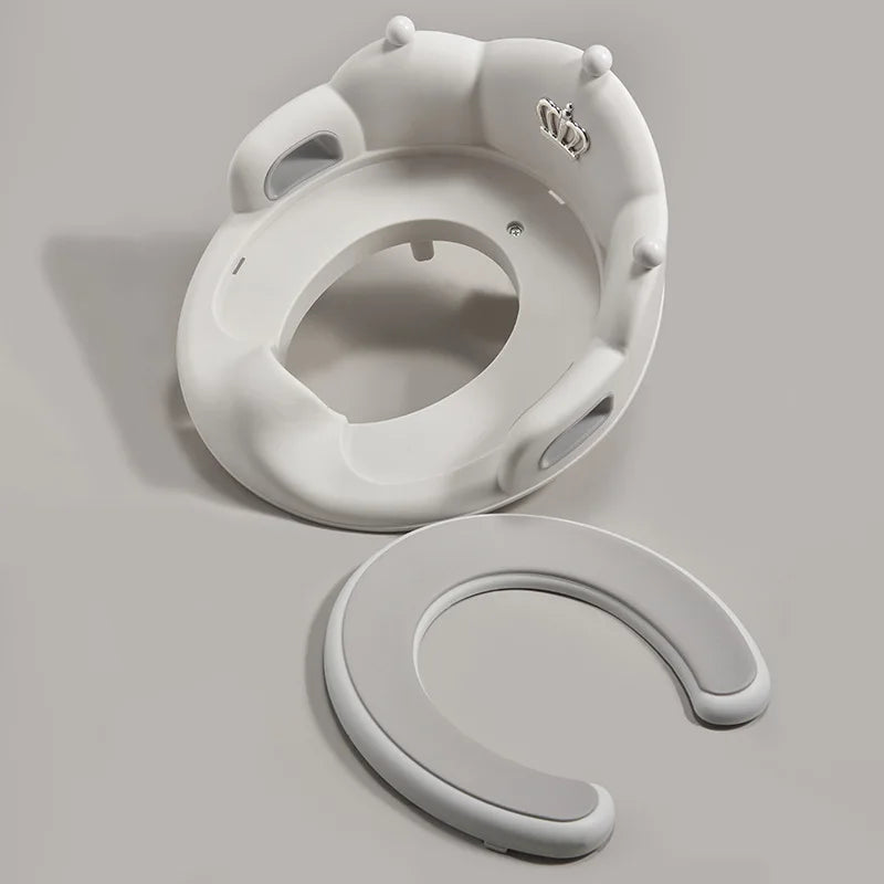 Portable Baby Crown Toilet Seat - Toddler Training Cushion for Easy Potty Success