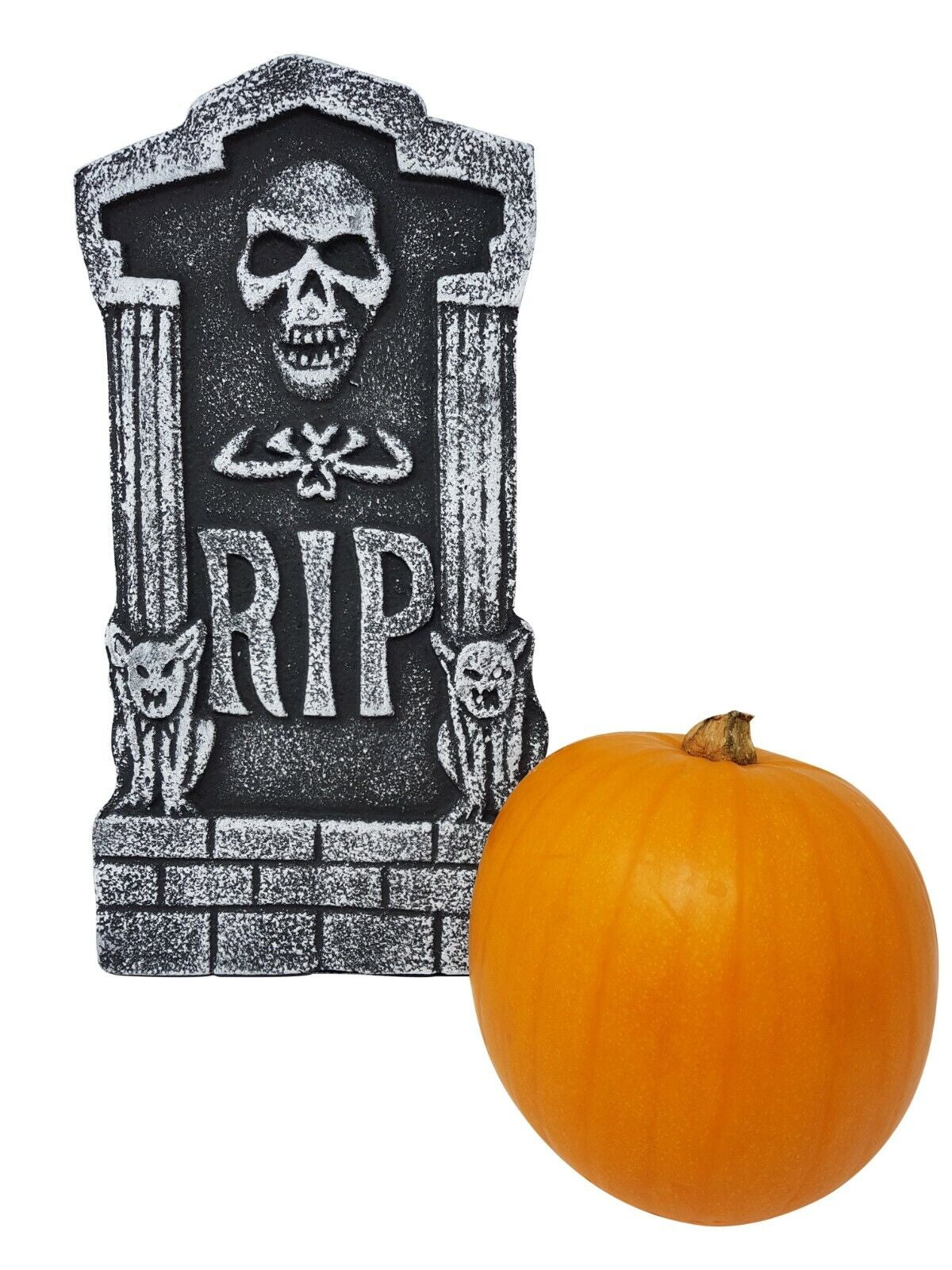 Transform Your Halloween with 4 Spooky 43Cm Tombstones – Perfect for Your Haunted Garden Display!