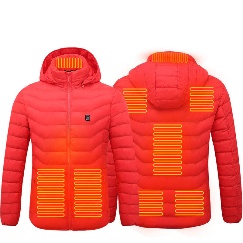 HEATURA CORE™ — Men’s Smart Heated Jacket | USB Winter Thermal Coat