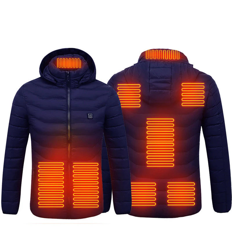 HEATURA CORE™ — Men’s Smart Heated Jacket | USB Winter Thermal Coat