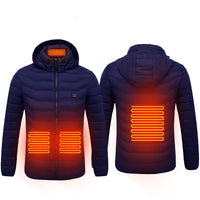 HEATURA CORE™ — Men’s Smart Heated Jacket | USB Winter Thermal Coat