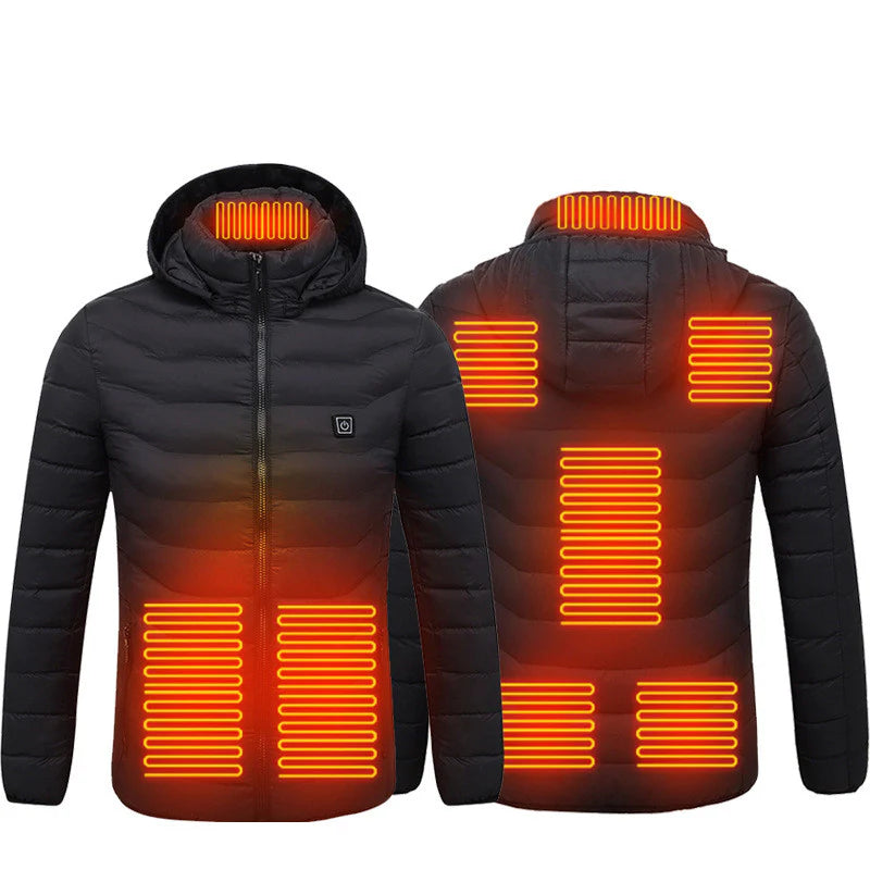 HEATURA CORE™ — Men’s Smart Heated Jacket | USB Winter Thermal Coat