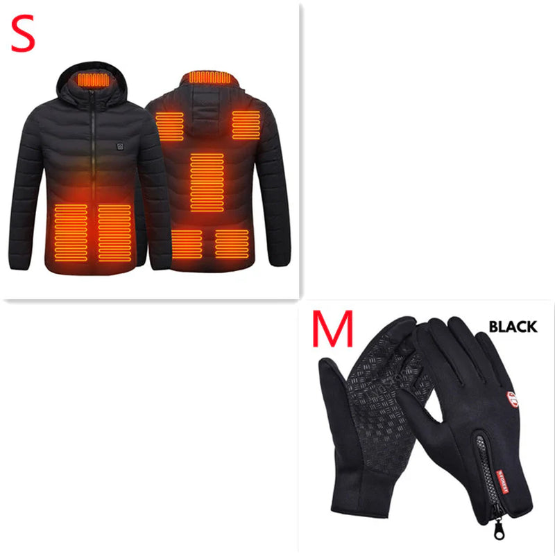 HEATURA CORE™ — Men’s Smart Heated Jacket | USB Winter Thermal Coat