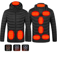 HEATURA CORE™ — Men’s Smart Heated Jacket | USB Winter Thermal Coat