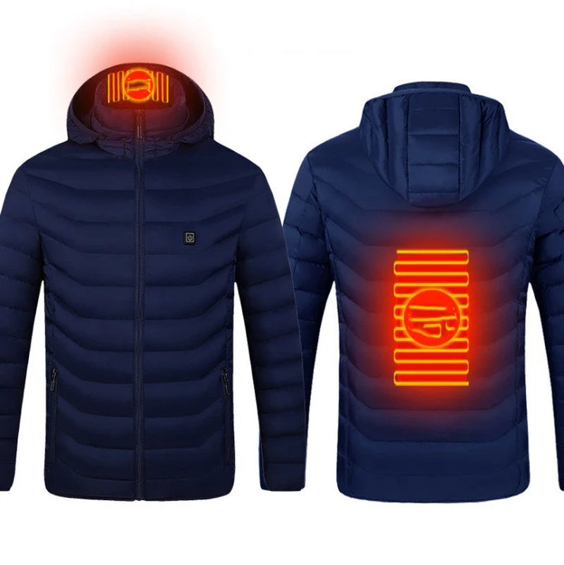 HEATURA CORE™ — Men’s Smart Heated Jacket | USB Winter Thermal Coat