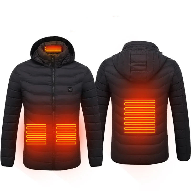 HEATURA CORE™ — Men’s Smart Heated Jacket | USB Winter Thermal Coat