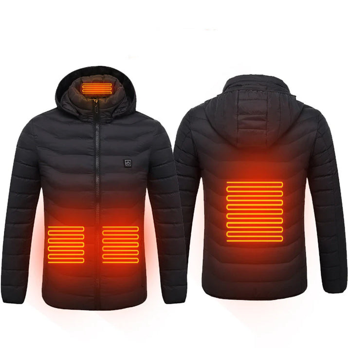 HEATURA CORE™ — Men’s Smart Heated Jacket | USB Winter Thermal Coat